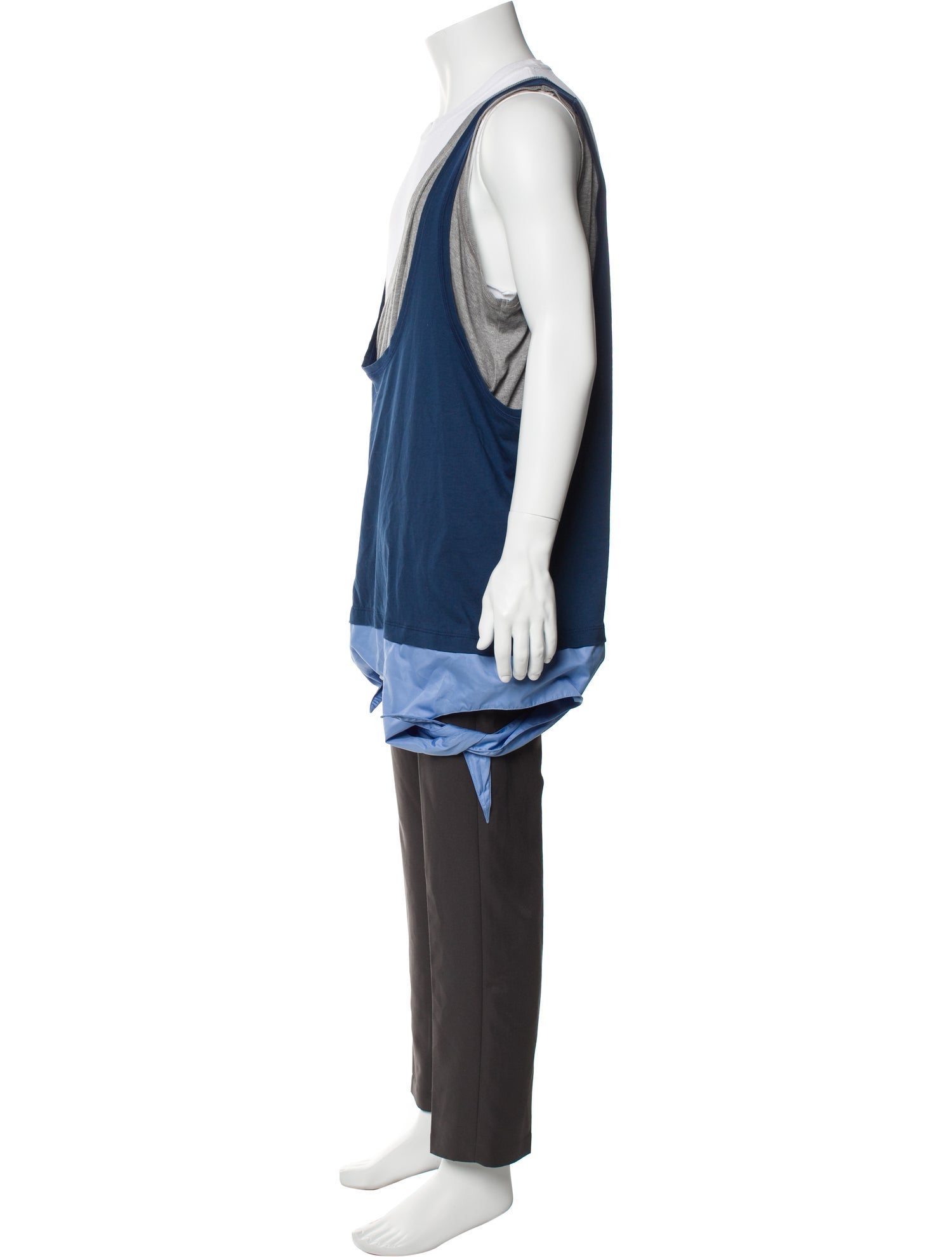 Kiko Kostadinov 2022 Colorblock Pattern Shirt