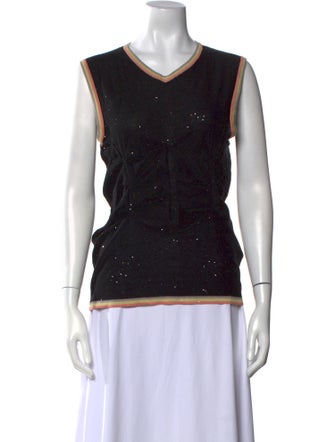 Kiko Kostadinov 2022 V-Neck Top