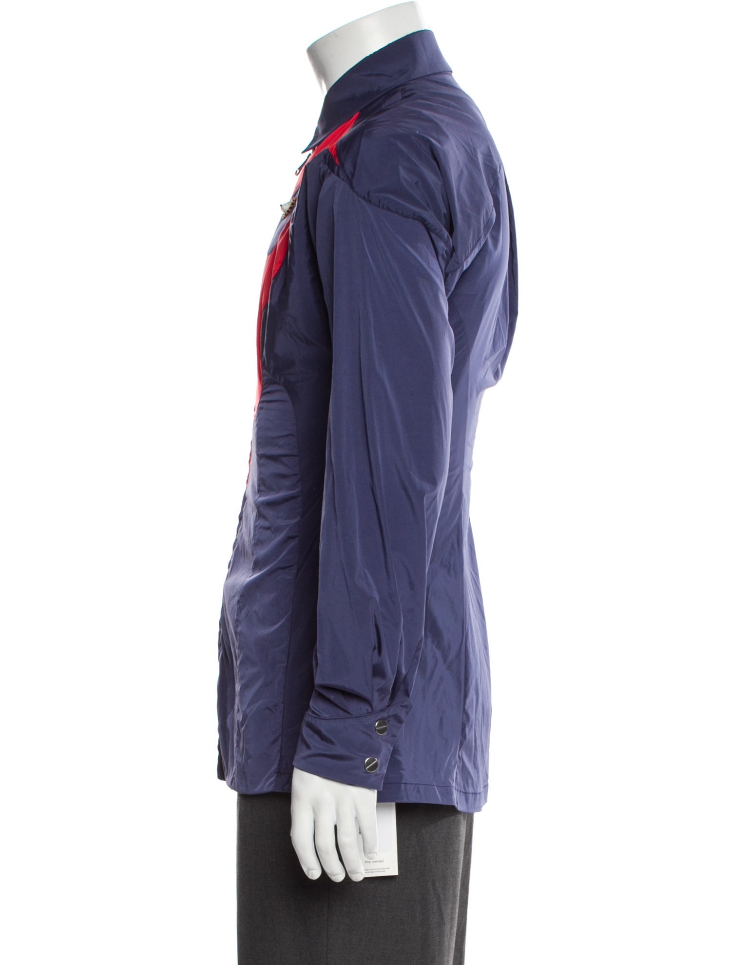 Kiko Kostadinov Patterned Colorblock Pattern Windbreaker