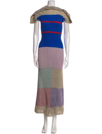 Kiko Kostadinov Nylon Long Dress