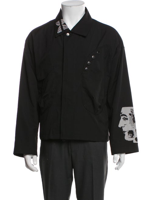 Kiko Kostadinov x Yamantaka Eye Graphic Print Windbreaker