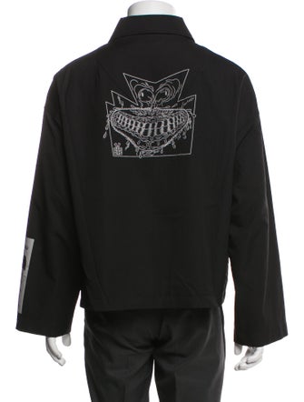 Kiko Kostadinov x Yamantaka Eye Graphic Print Windbreaker