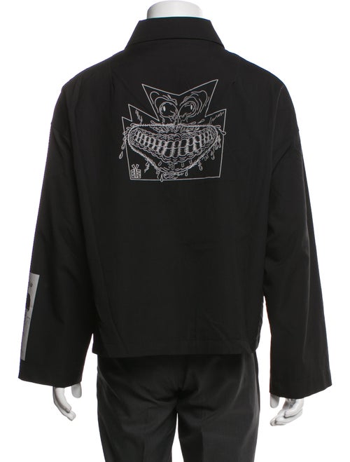 Kiko Kostadinov x Yamantaka Eye Graphic Print Windbreaker