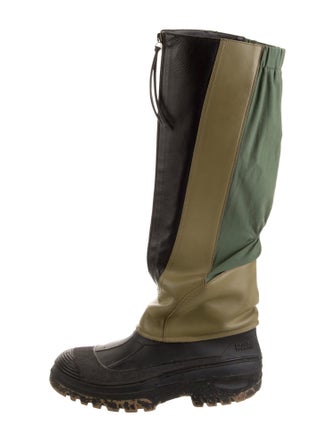 Kiko Kostadinov Maiden High Leather Rain Boots