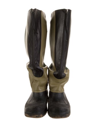 Kiko Kostadinov Maiden High Leather Rain Boots