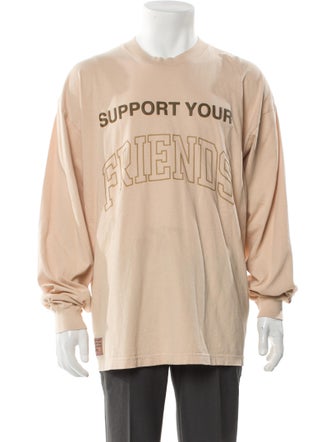 Kids of Immigrants Graphic Print Crew Neck T-Shirt