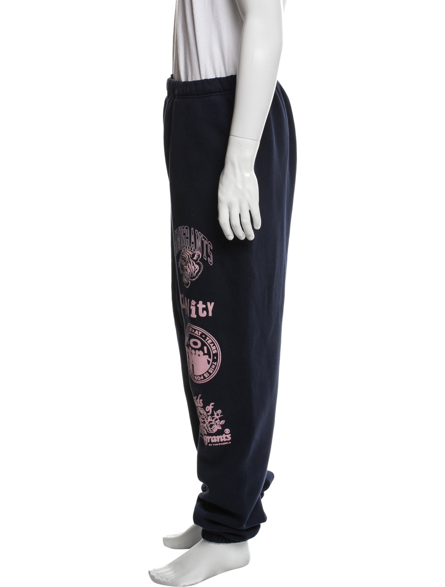 Kids of Immigrants Graphic Print Lounge Bottoms