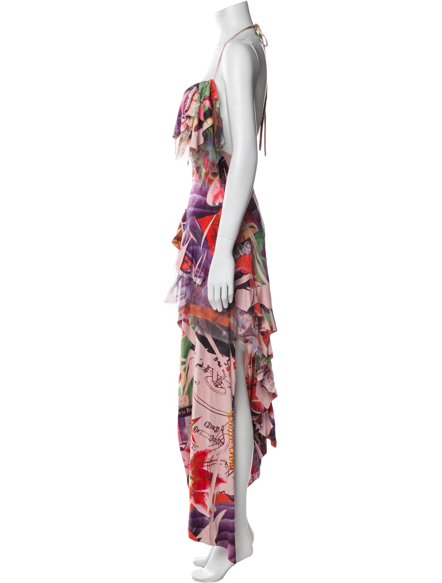 Kosiuko Printed Long Dress