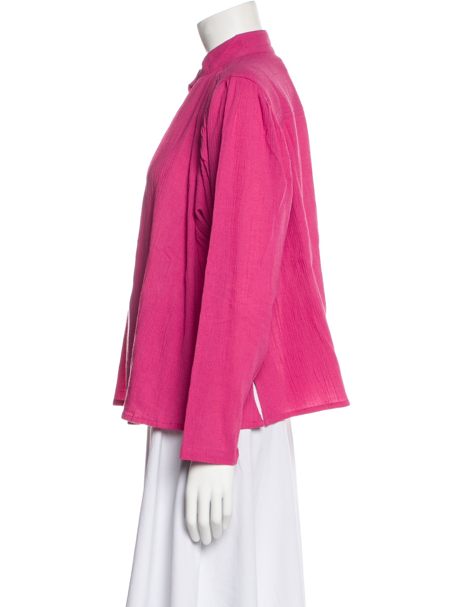 Suzie Kondi Mock Neck Long Sleeve Blouse w/ Tags