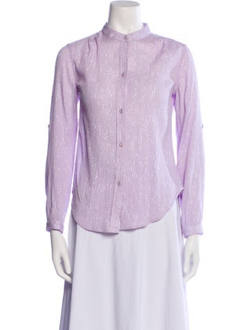 Suzie Kondi Tops Long Sleeve Button-Up Top S