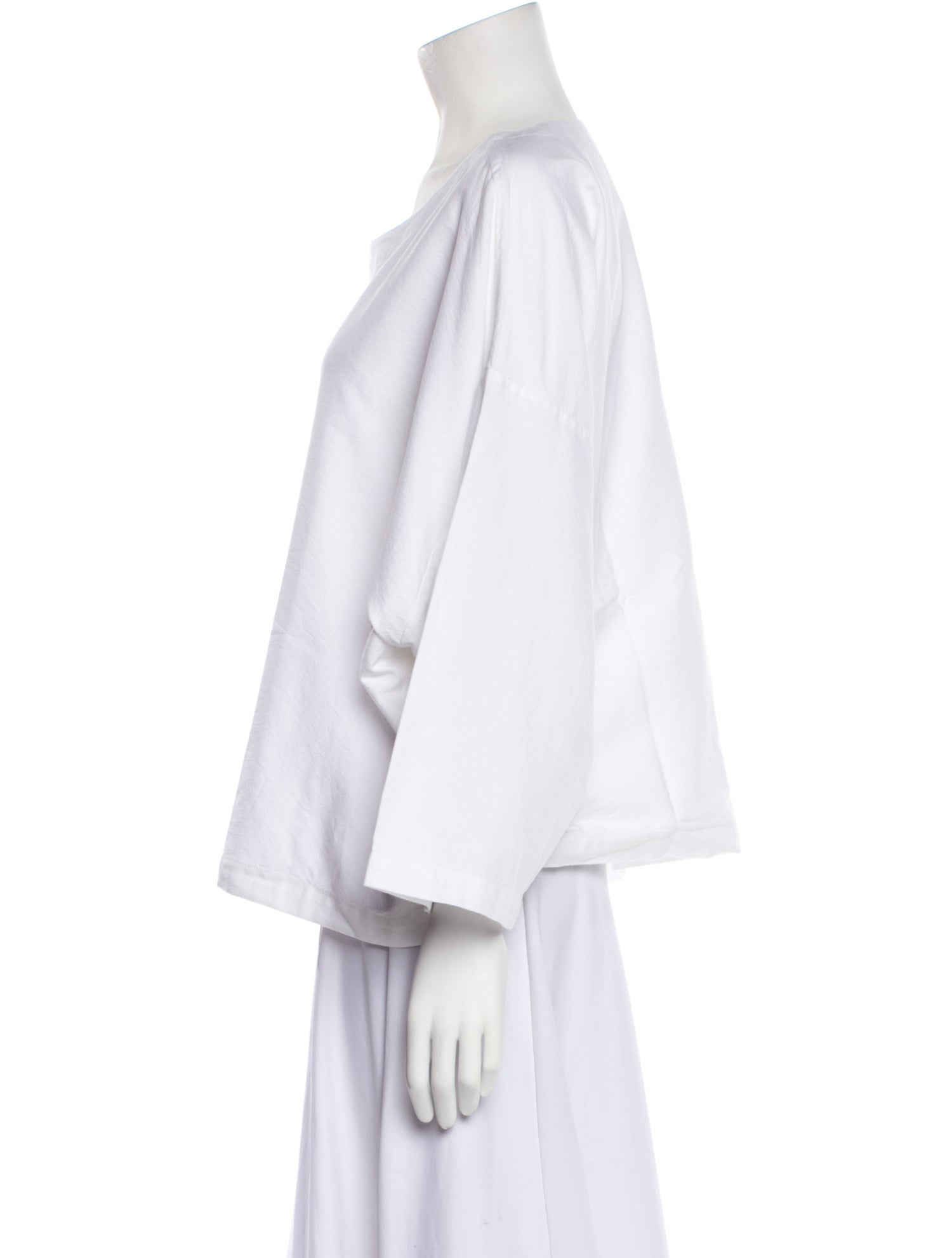 Suzie Kondi Bateau Neckline Three-Quarter Sleeve Top