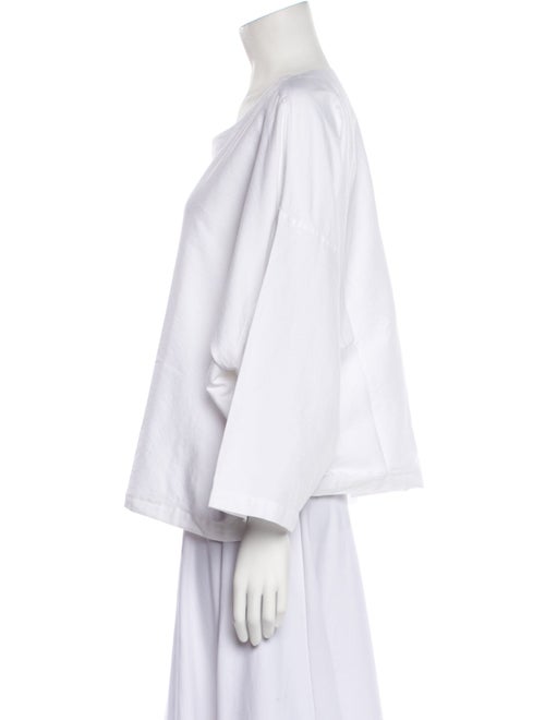 Suzie Kondi Bateau Neckline Three-Quarter Sleeve Top