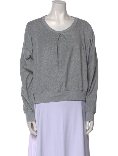 Suzie Kondi Scoop Neck Long Sleeve Sweatshirt