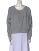 Suzie Kondi Scoop Neck Long Sleeve Sweatshirt