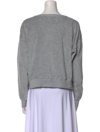 Suzie Kondi Scoop Neck Long Sleeve Sweatshirt