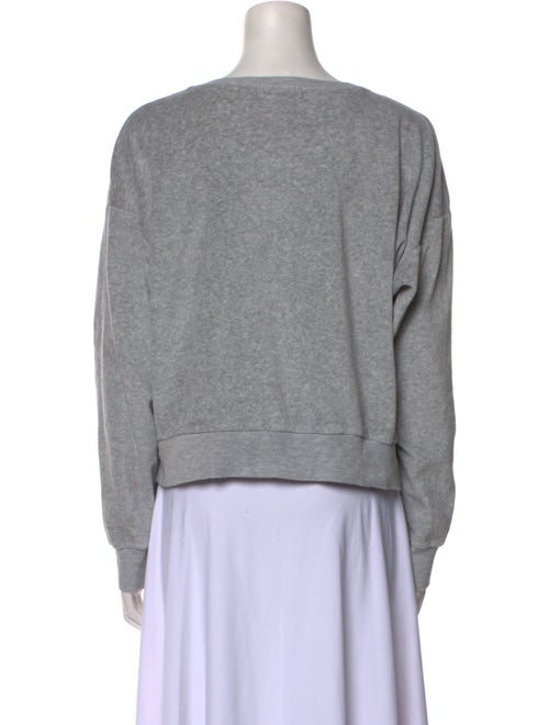 Suzie Kondi Scoop Neck Long Sleeve Sweatshirt