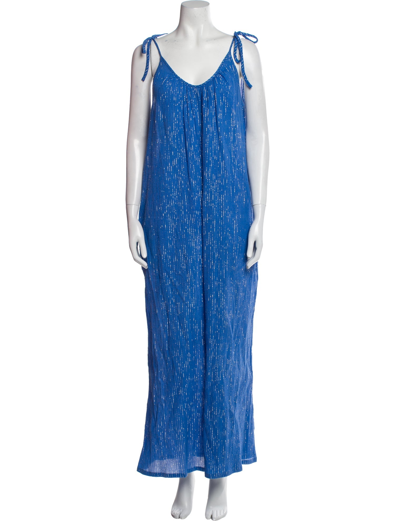 Suzie Kondi Printed Scoop Neck Jumpsuit