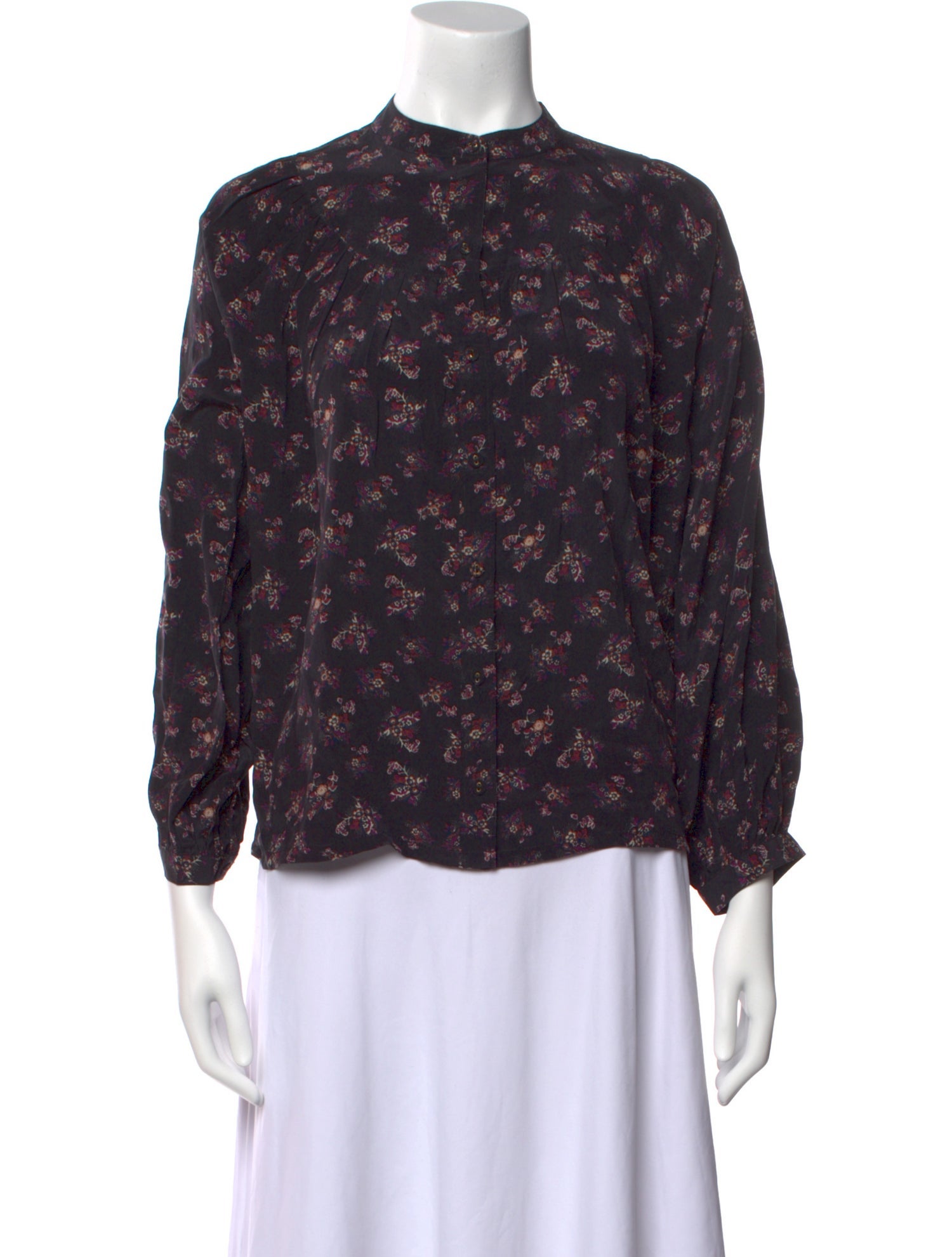 Suzie Kondi Silk Floral Print Blouse w/ Tags