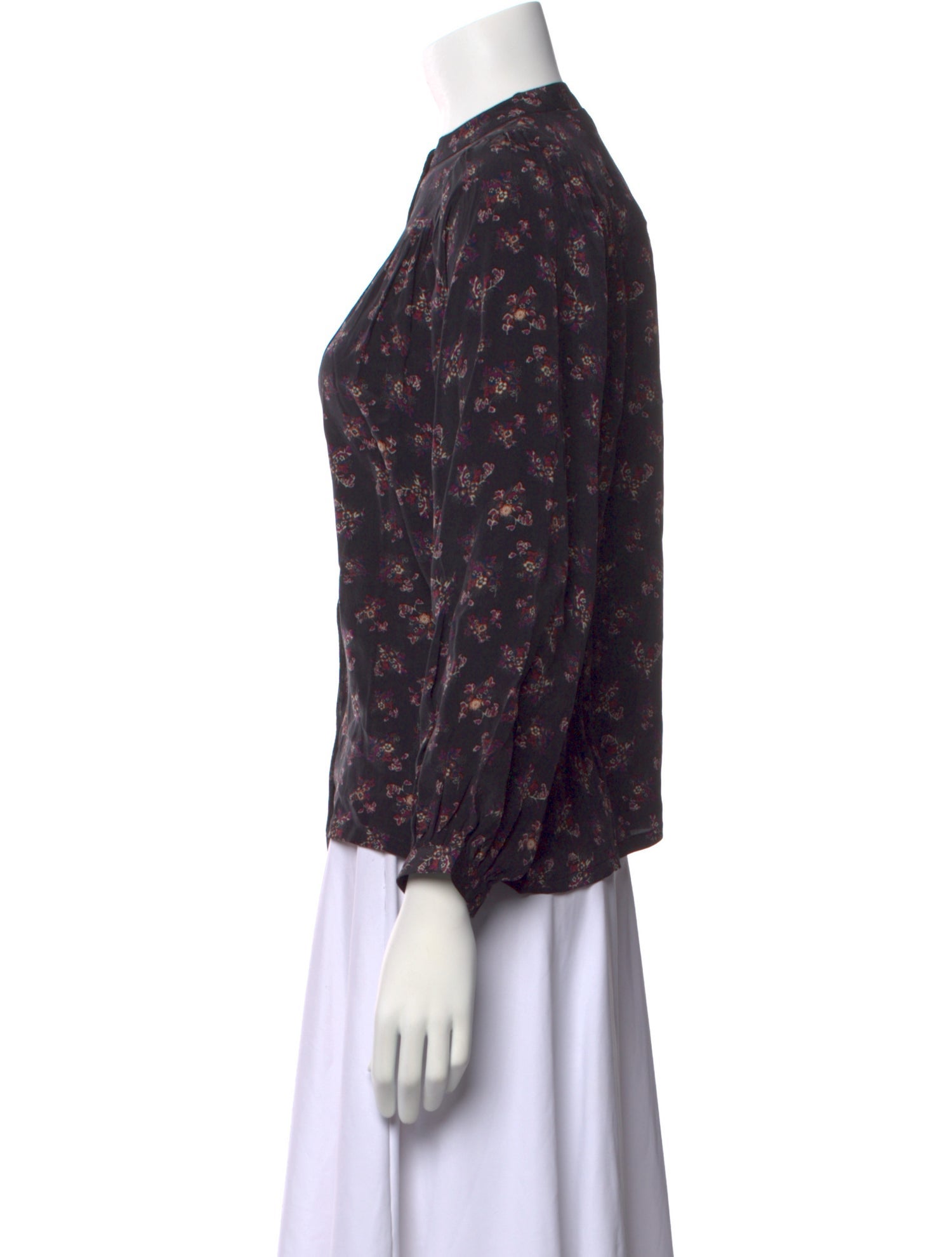 Suzie Kondi Silk Floral Print Blouse w/ Tags