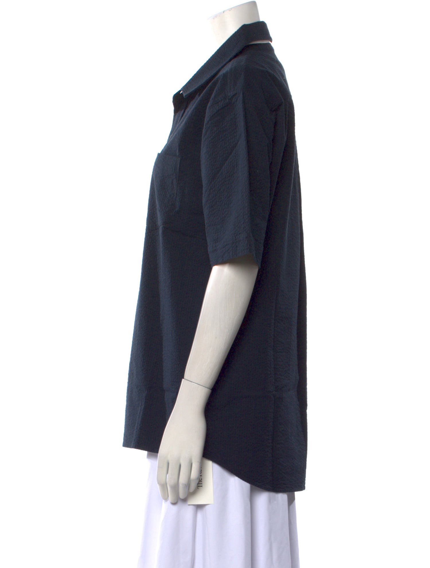 Suzie Kondi Short Sleeve Button-Up Top w/ Tags