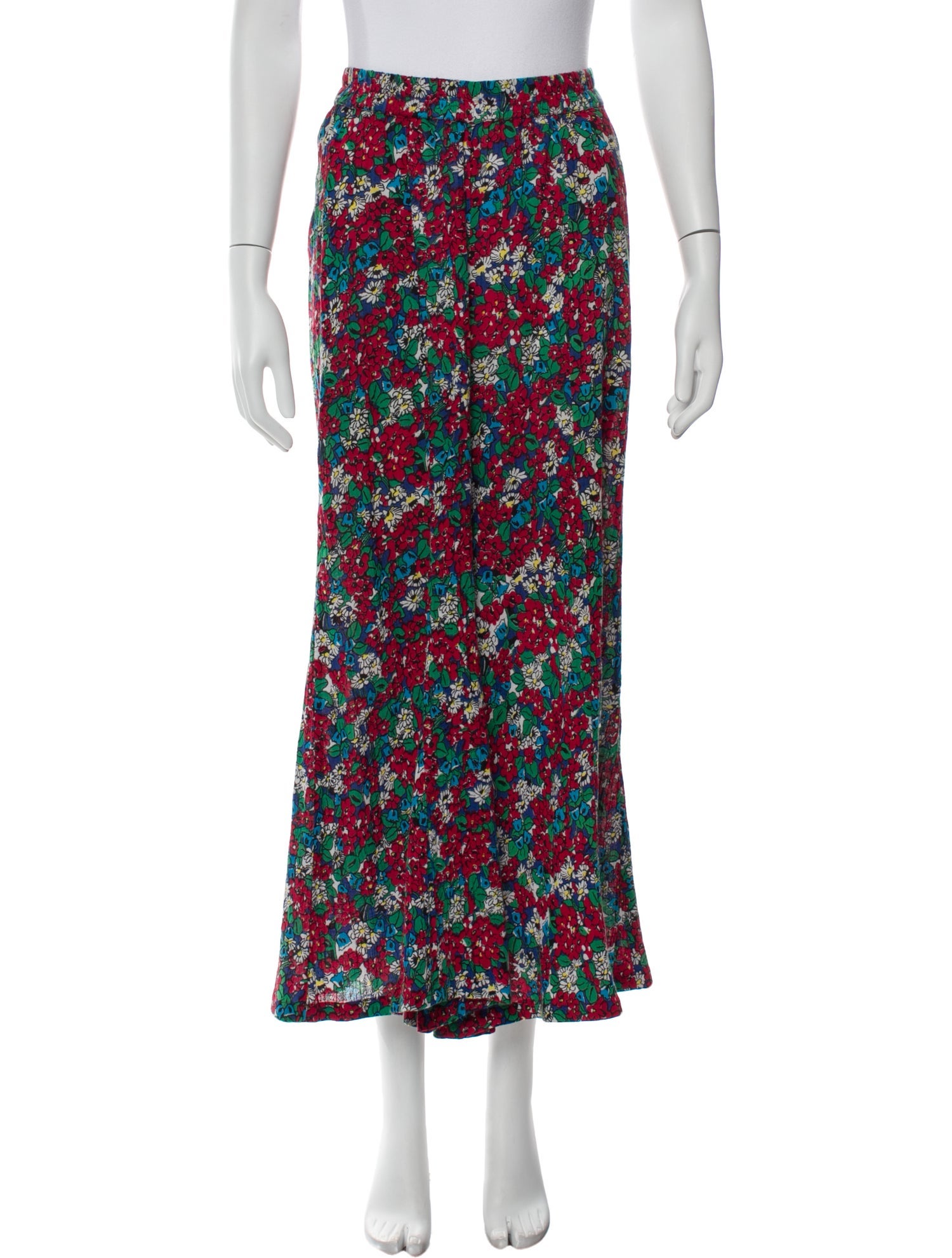 Suzie Kondi Floral Print Wide Leg Pants
