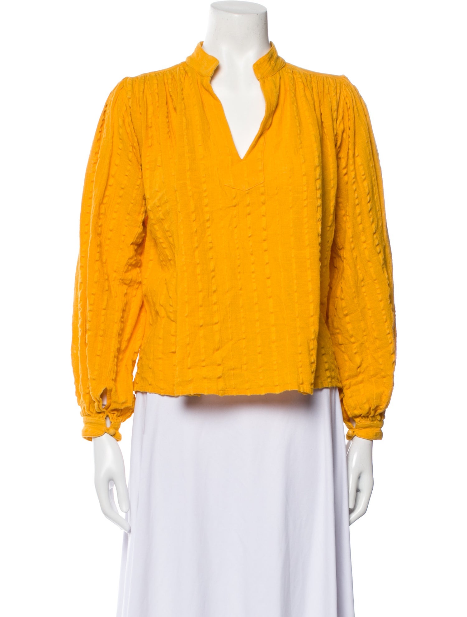 Suzie Kondi V-Neck Long Sleeve Blouse