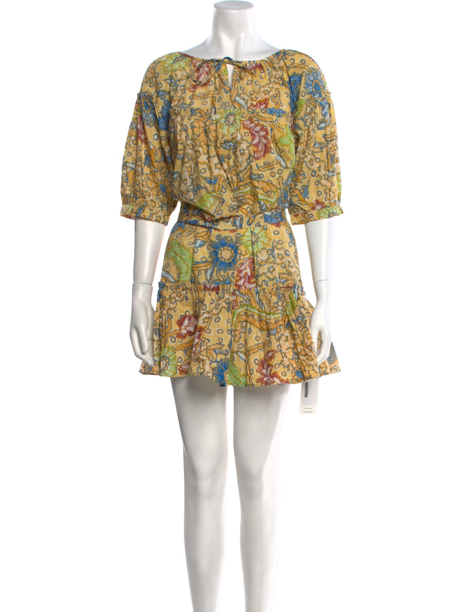 Suzie Kondi Printed Mini Dress w/ Tags