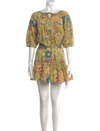 Suzie Kondi Printed Mini Dress w/ Tags