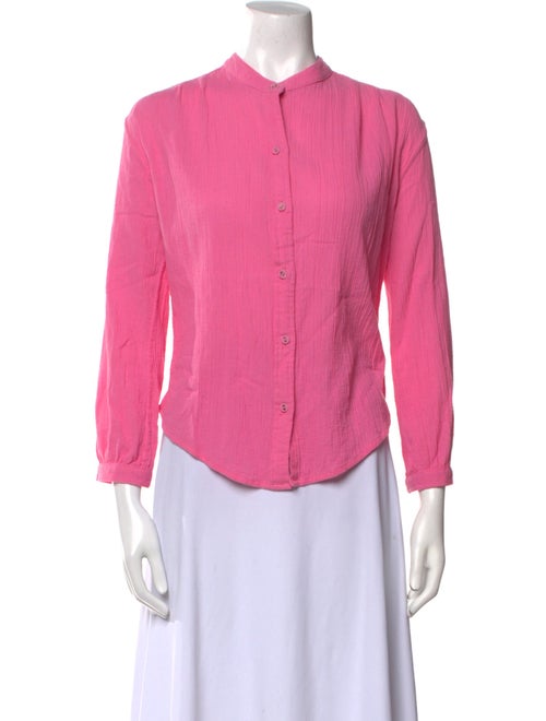 Suzie Kondi Three-Quarter Sleeve Button-Up Top