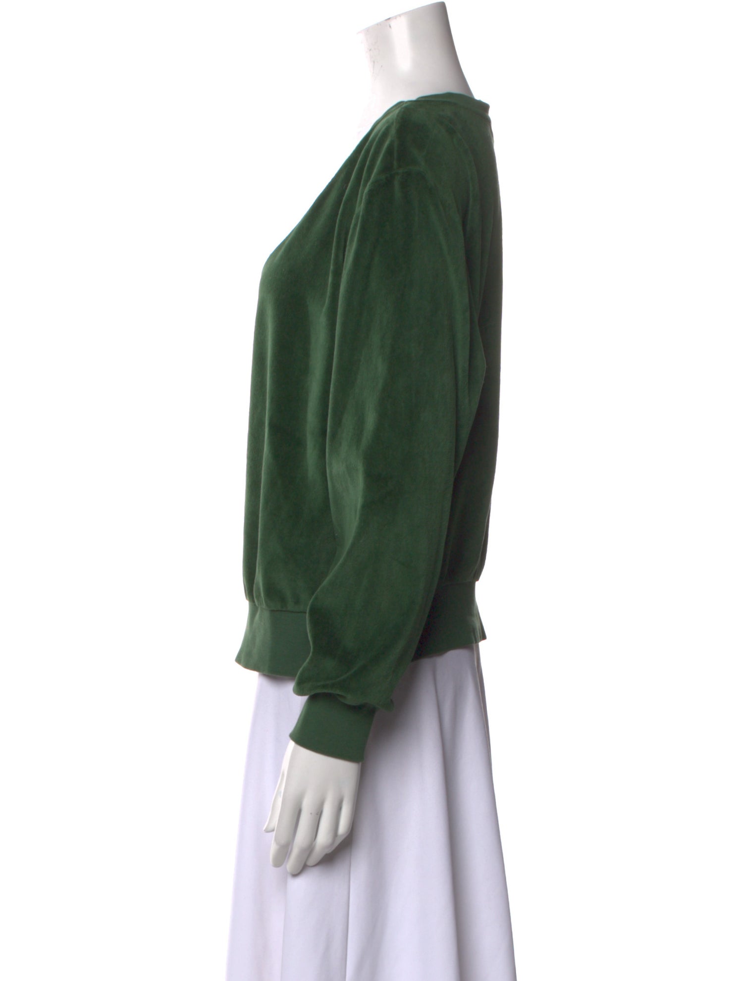 Suzie Kondi V-Neck Long Sleeve Sweatshirt