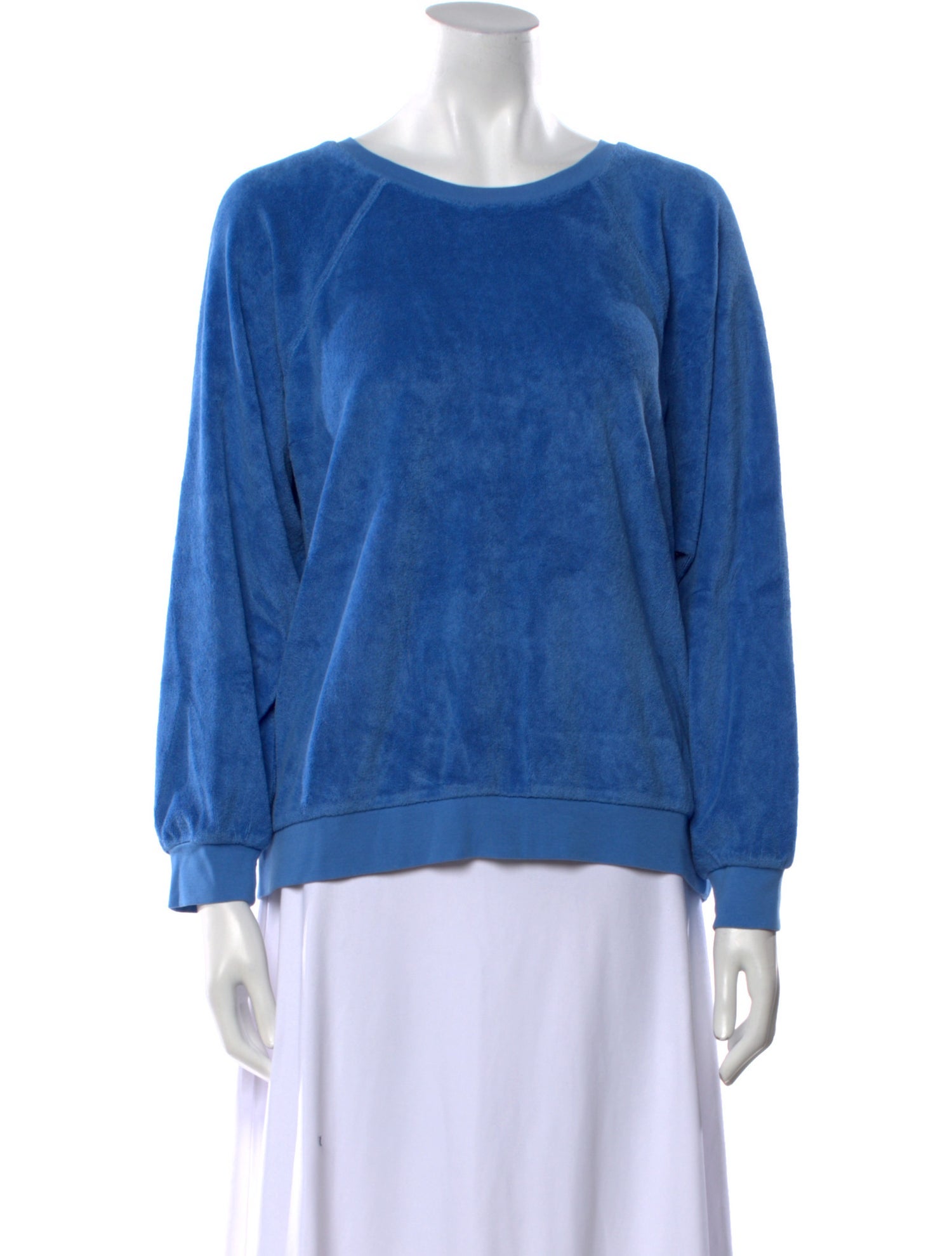 Suzie Kondi Scoop Neck Long Sleeve Sweatshirt w/ Tags