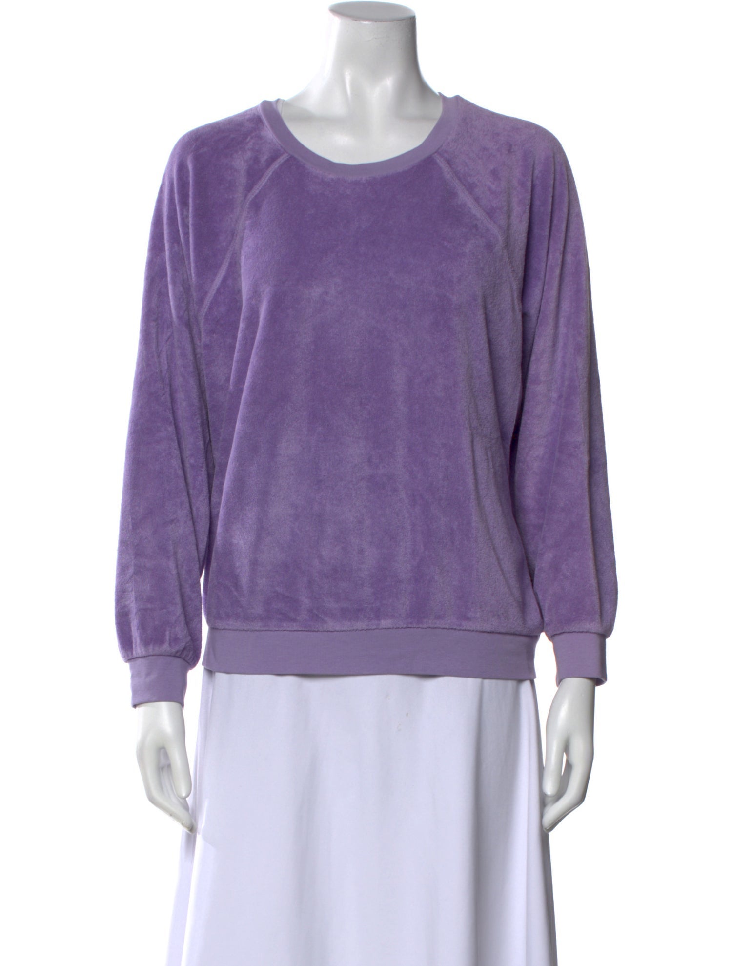 Suzie Kondi Scoop Neck Long Sleeve Sweatshirt