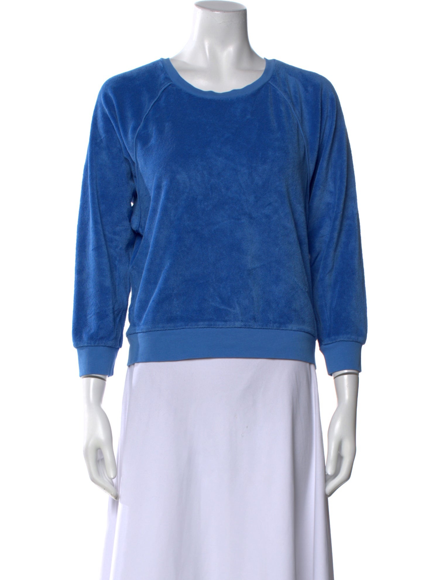 Suzie Kondi Crew Neck Three-Quarter Sleeve Sweatshirt