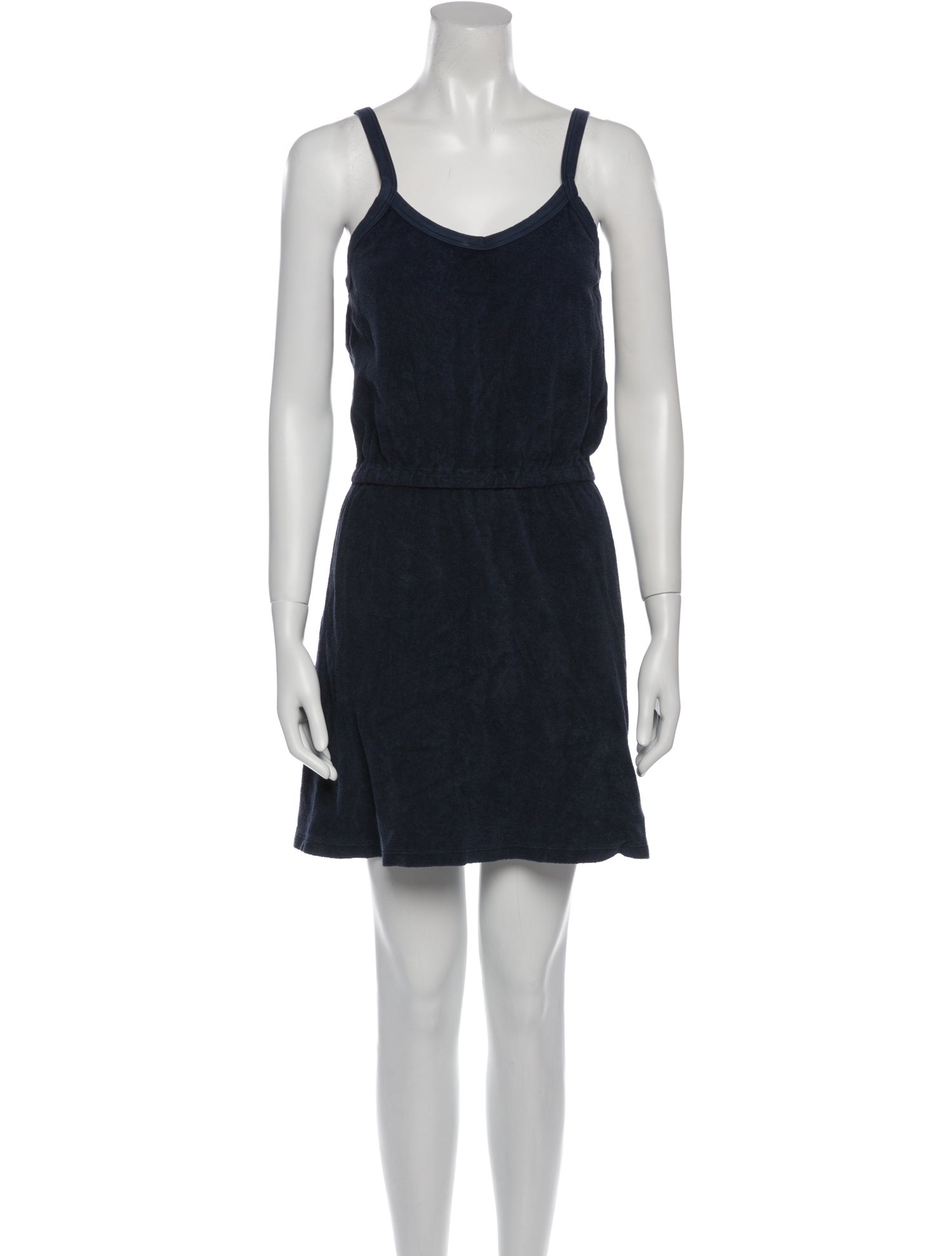 Suzie Kondi Scoop Neck Mini Dress