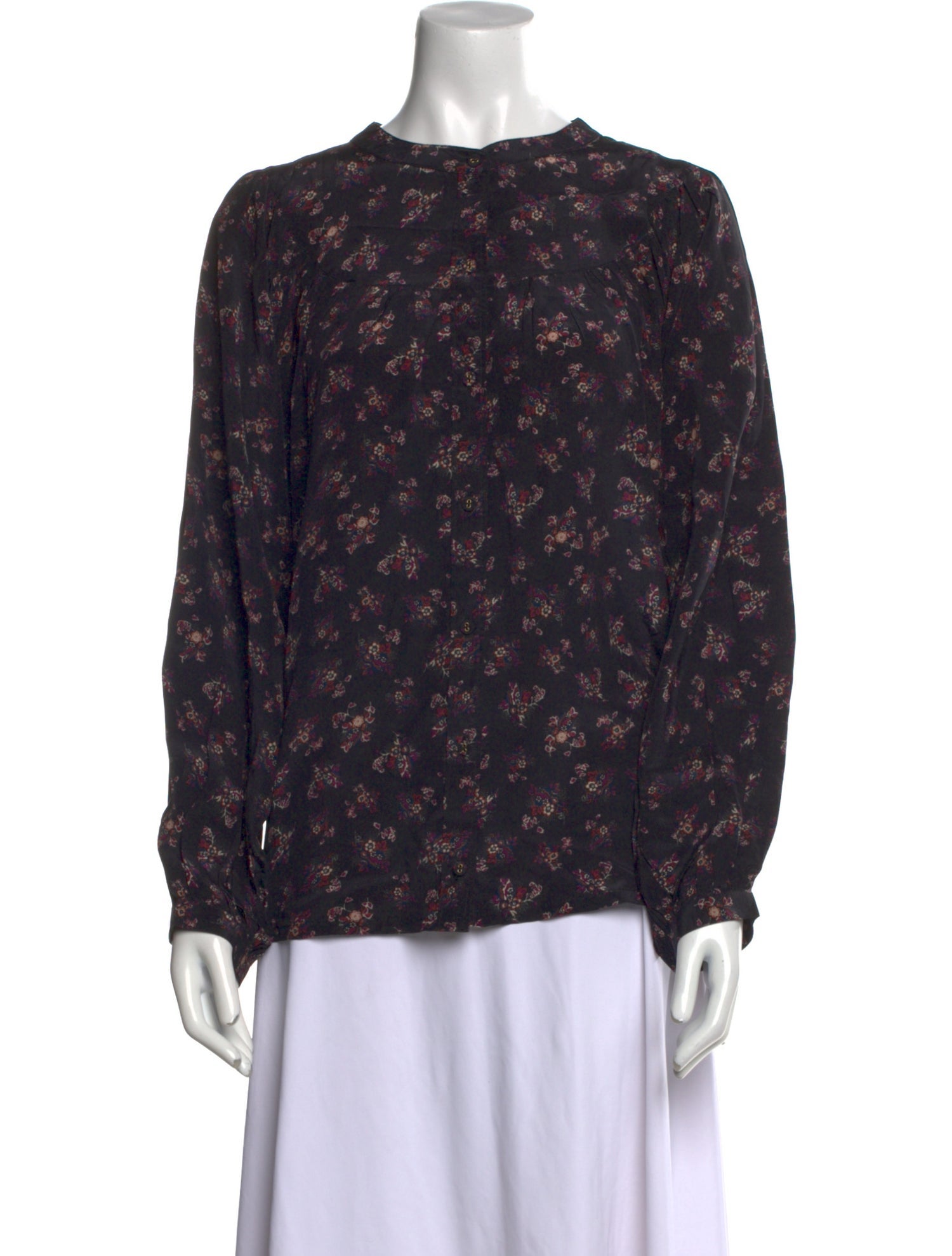 Suzie Kondi Silk Floral Print Blouse w/ Tags