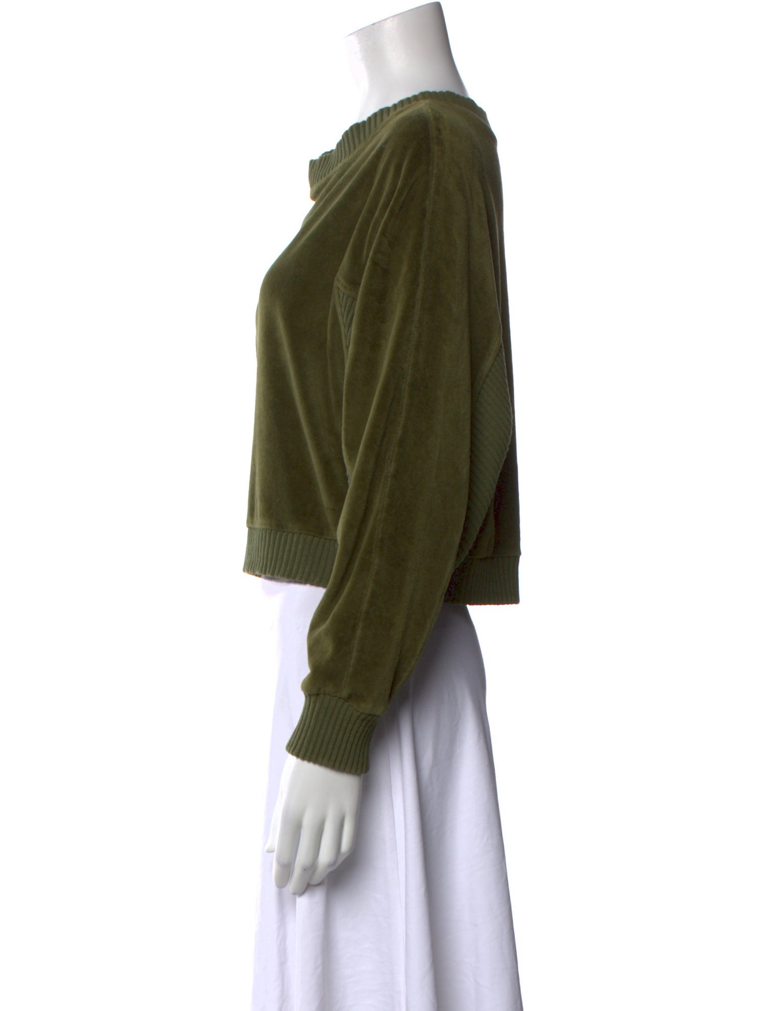 Suzie Kondi Scoop Neck Long Sleeve Sweatshirt