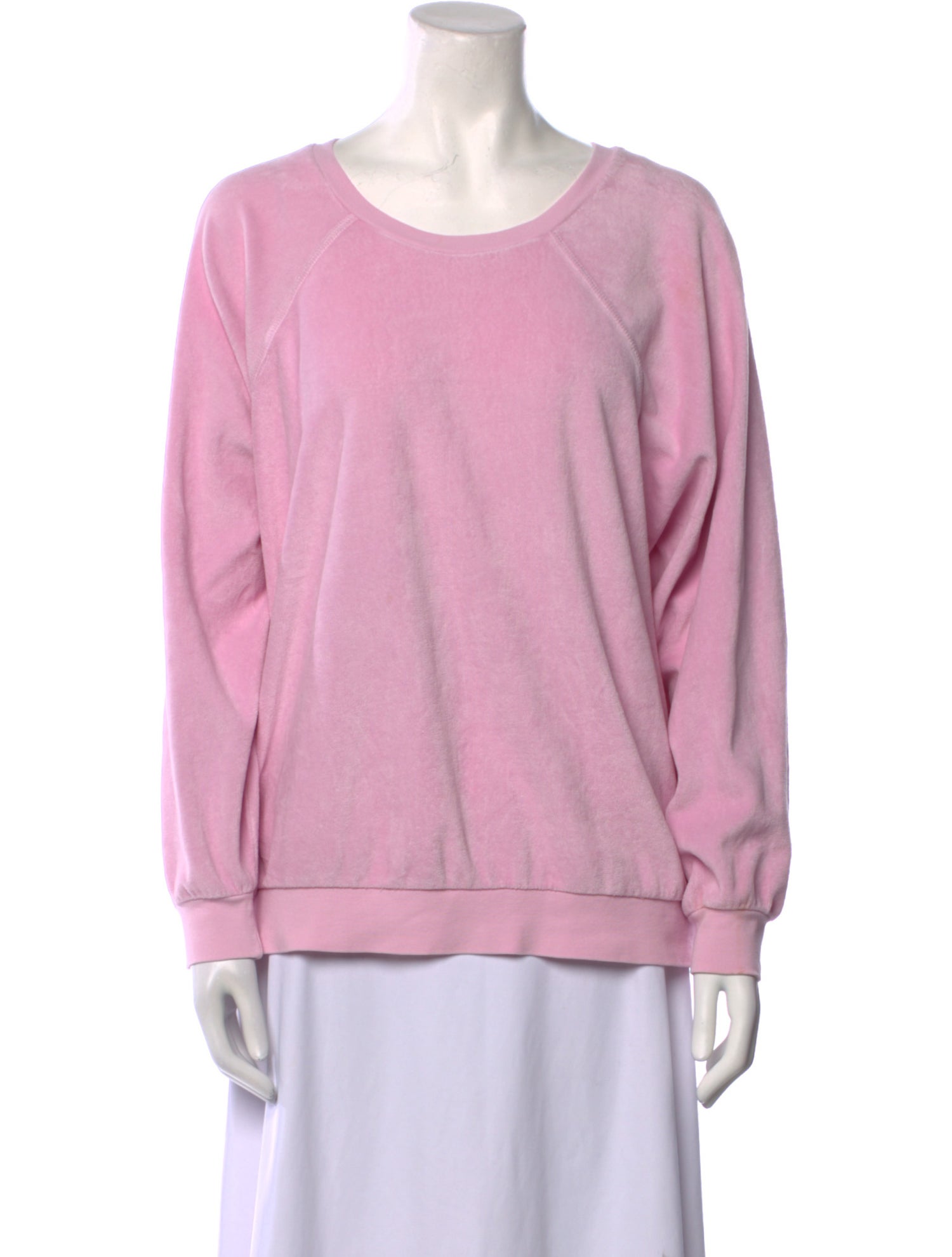 Suzie Kondi Scoop Neck Long Sleeve Sweatshirt