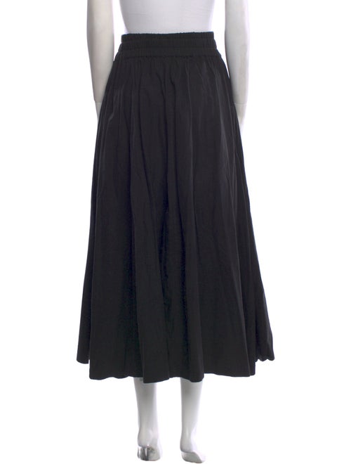 Suzie Kondi Pleated Accents Midi Length Skirt