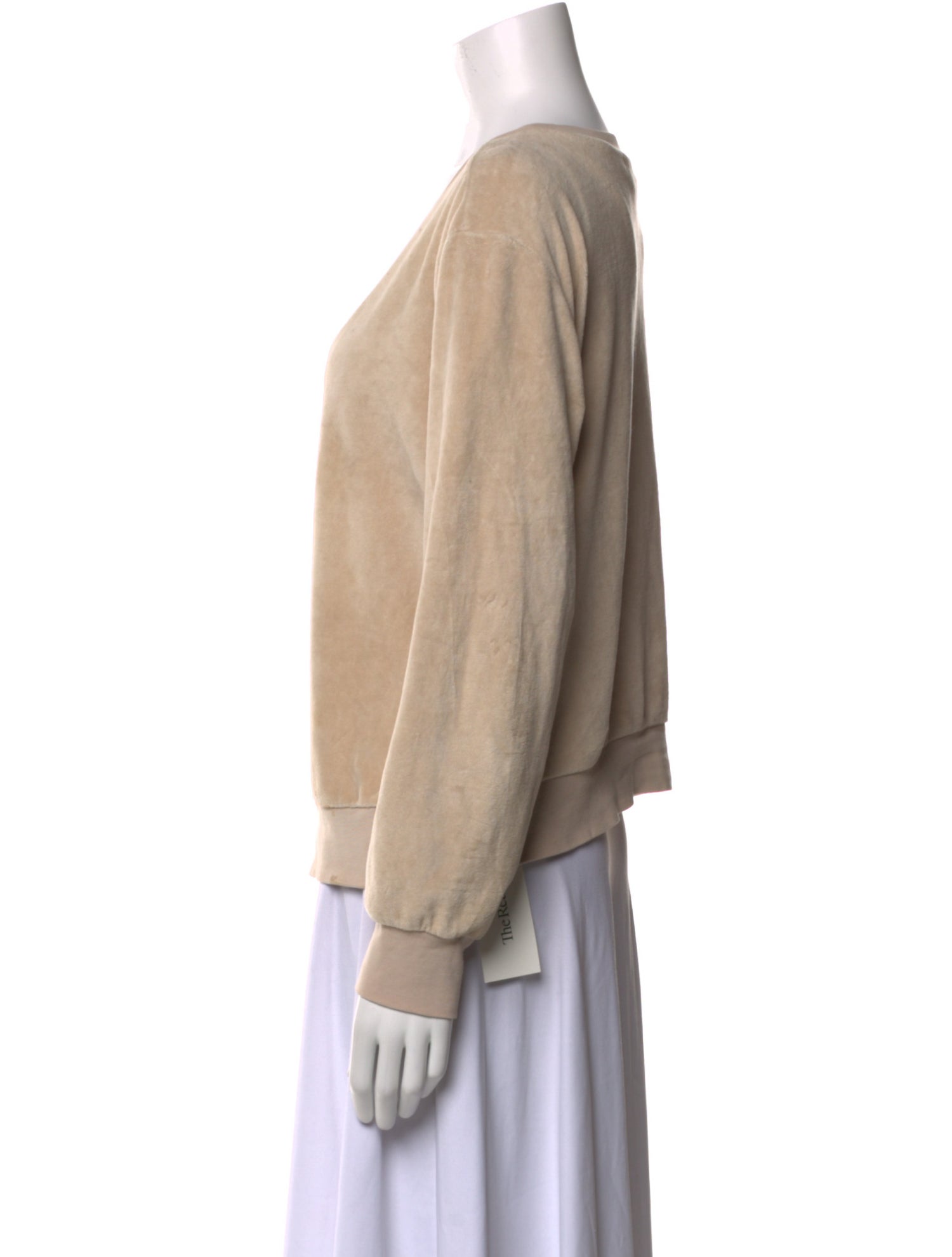 Suzie Kondi Scoop Neck Long Sleeve Sweatshirt