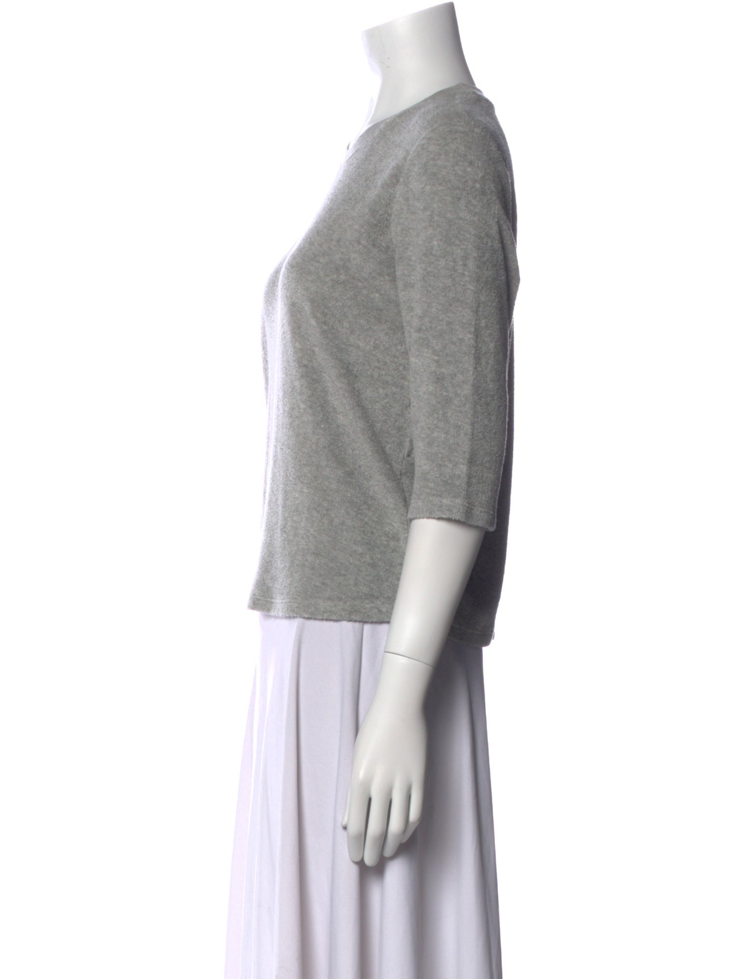 Suzie Kondi Crew Neck Three-Quarter Sleeve T-Shirt