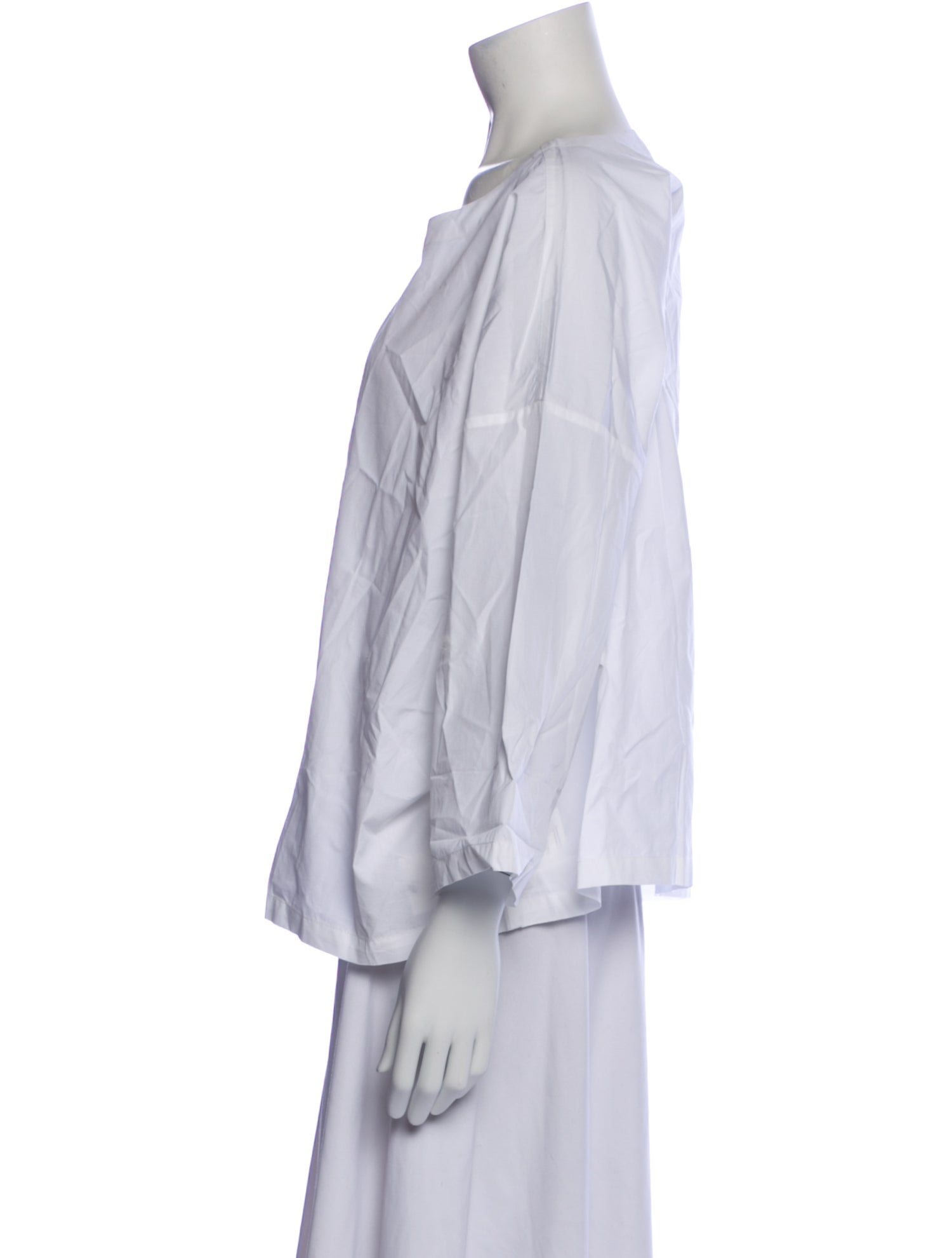 Suzie Kondi Bateau Neckline Three-Quarter Sleeve Blouse w/ Tags