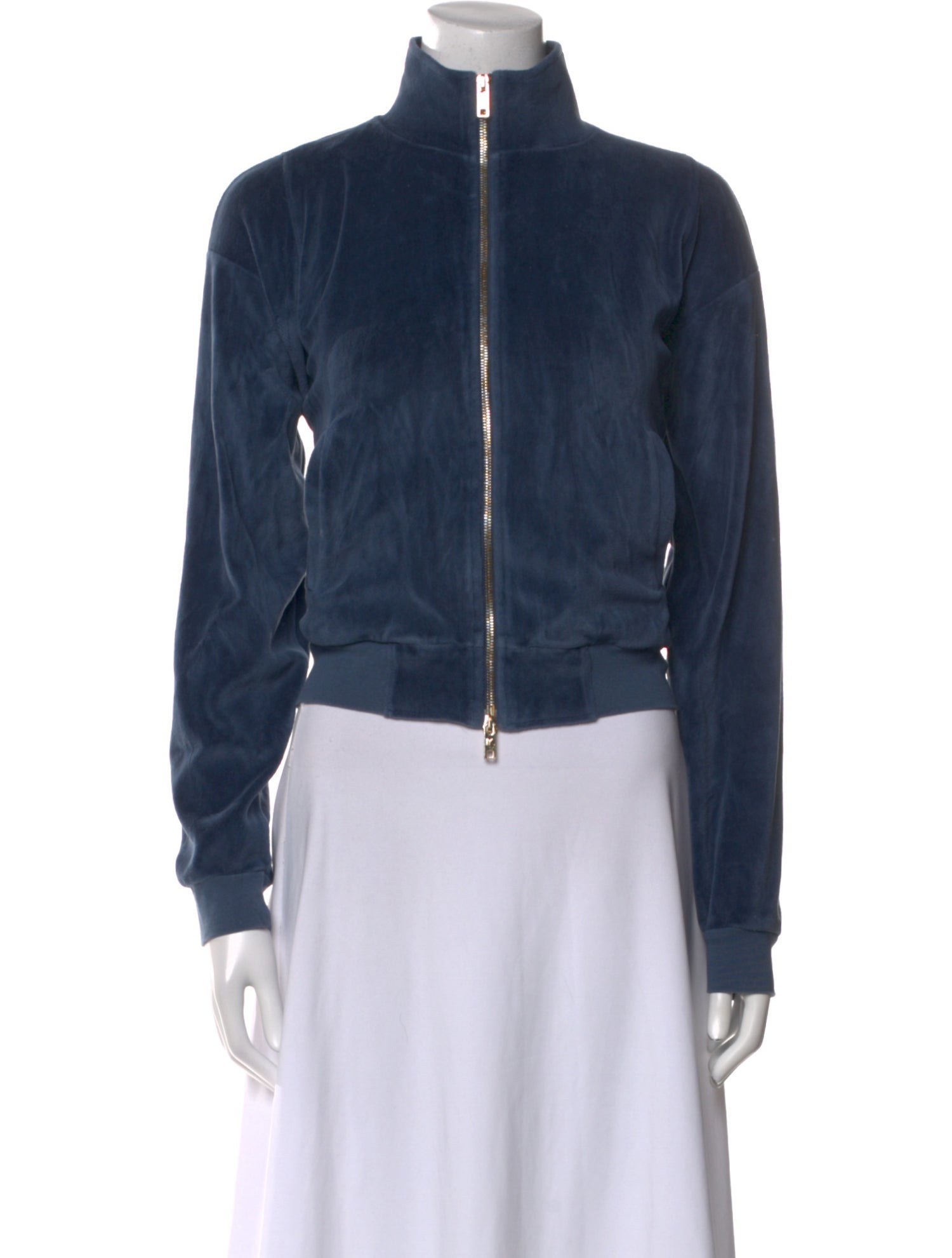 Suzie Kondi Mock Neck Long Sleeve Sweatshirt