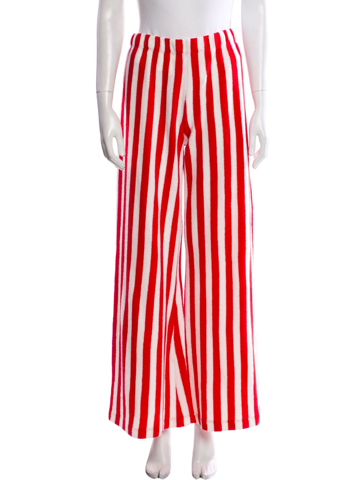 Suzie Kondi Terry Cloth Wide Leg Pants