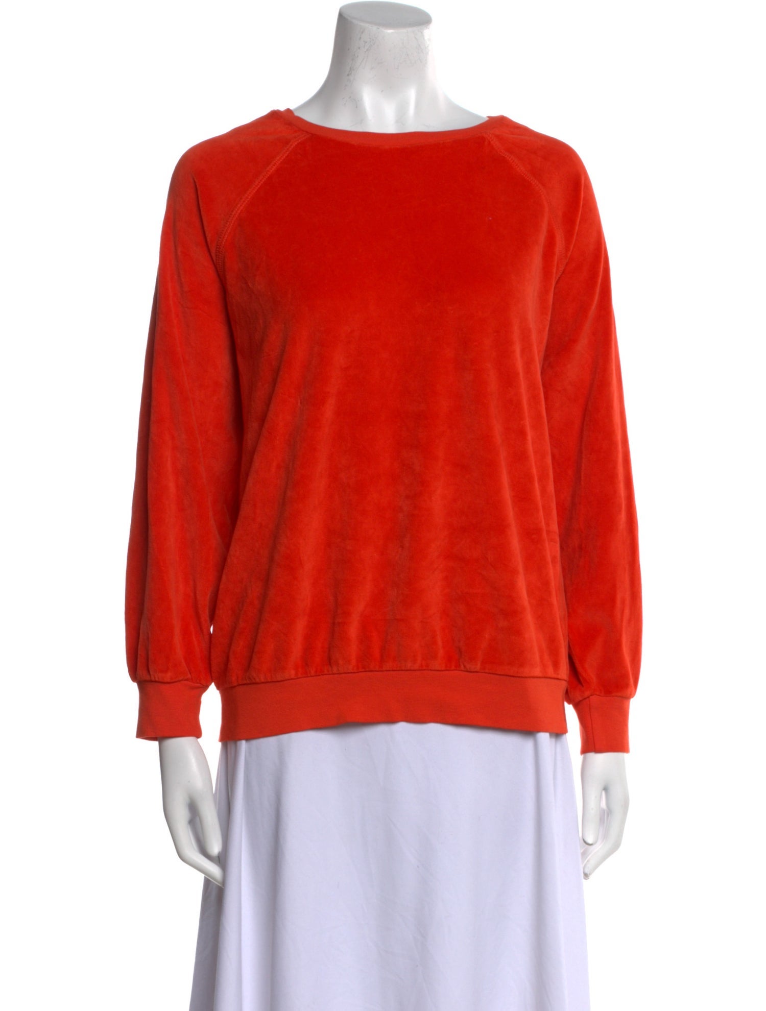 Suzie Kondi Bateau Neckline Long Sleeve Sweatshirt