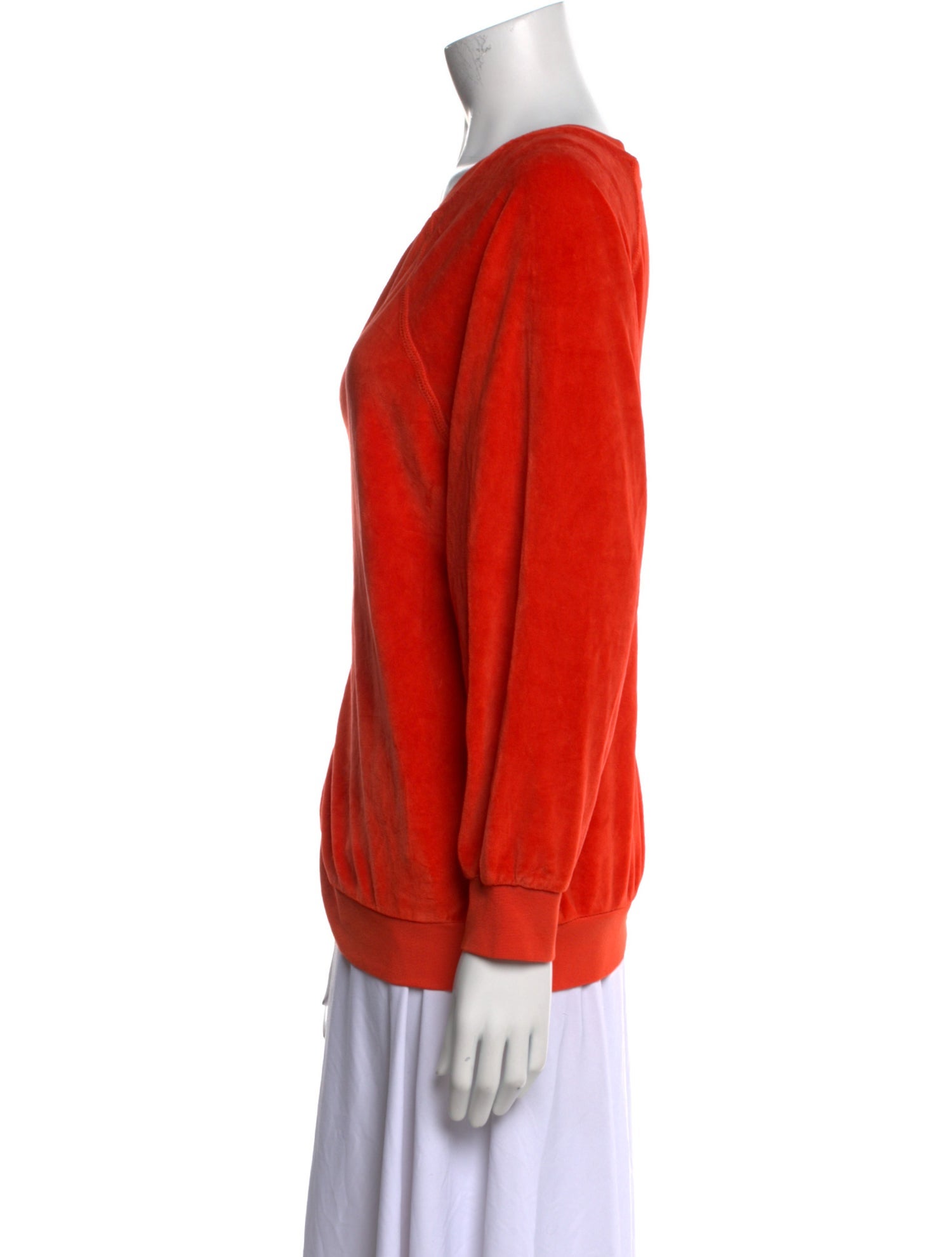 Suzie Kondi Bateau Neckline Long Sleeve Sweatshirt