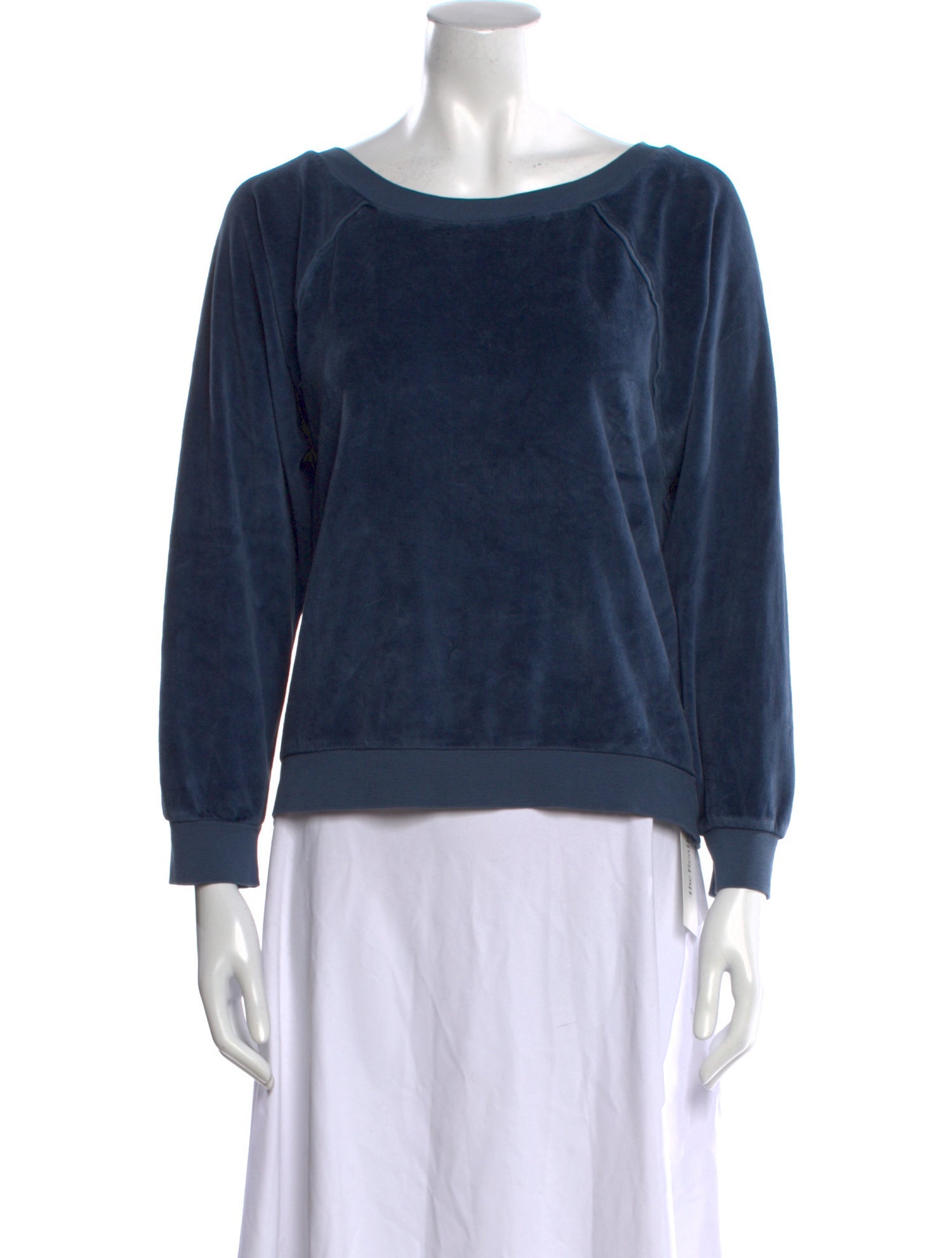 Suzie Kondi Scoop Neck Long Sleeve Sweatshirt
