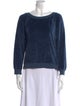 Suzie Kondi Scoop Neck Long Sleeve Sweatshirt