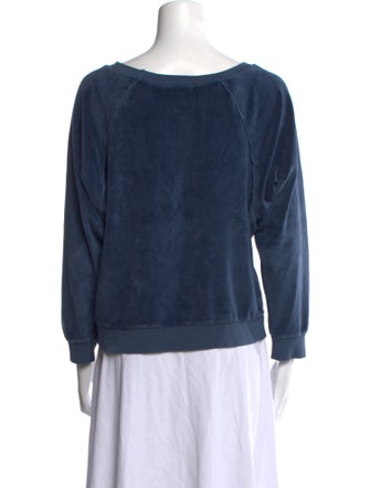 Suzie Kondi Scoop Neck Long Sleeve Sweatshirt