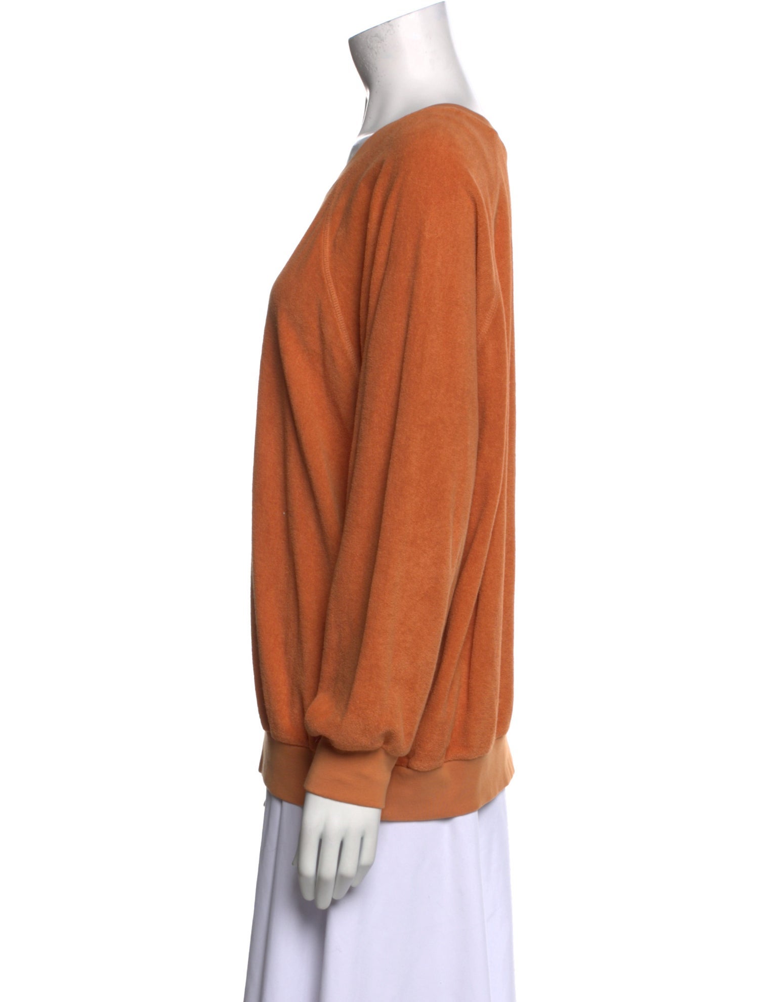 Suzie Kondi Scoop Neck Long Sleeve Sweatshirt