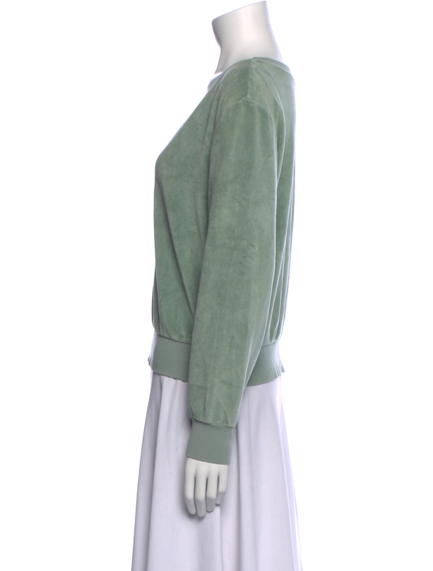 Suzie Kondi V-Neck Long Sleeve Sweatshirt